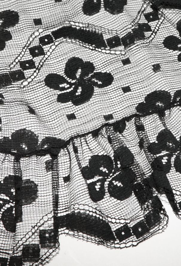 Chloé Vintage Floral Lace Skirt - 5