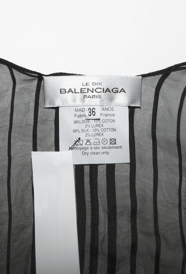 Balenciaga ICONIC S/S 2002 Le Dix Patchwork Top - 6