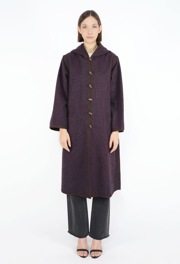 Saint Laurent COLLECTOR F/W 1976 Russian Hooded Toggle Coat - 1