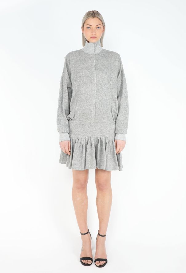 Norma Kamali Early '80s 'Sweats' Jersey Dress - 1