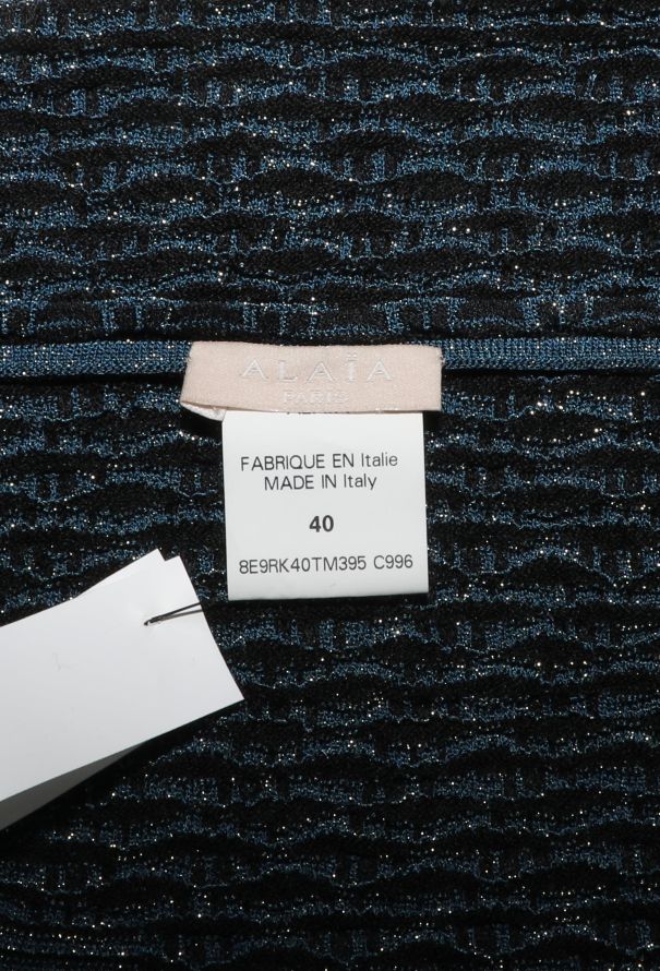 Alaïa S/S 2018 Iridescent Ribbed Gown - 6