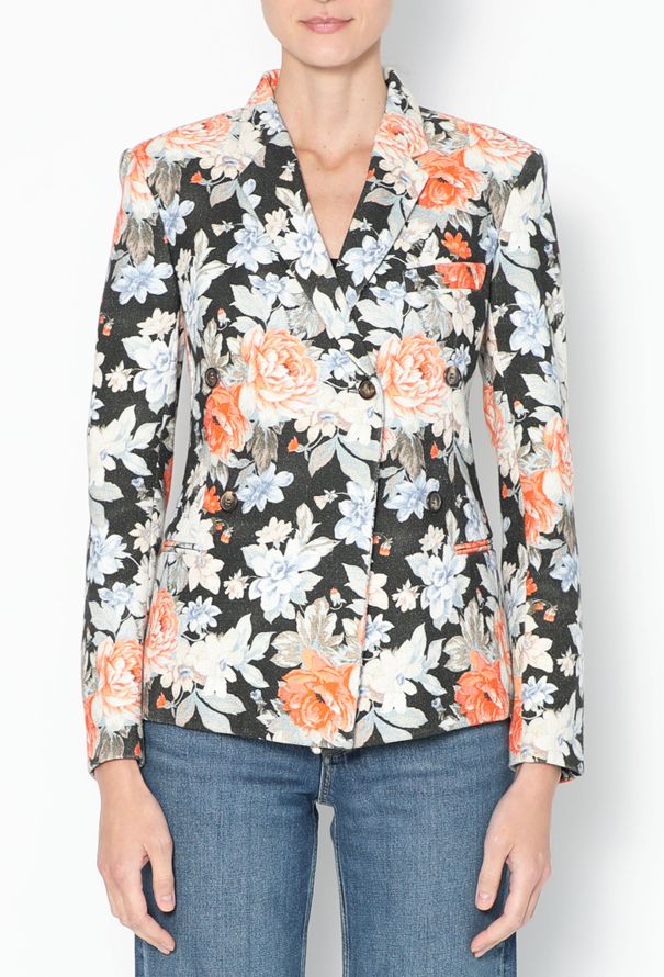Céline Resort 2012 Floral Piqué Blazer - 1