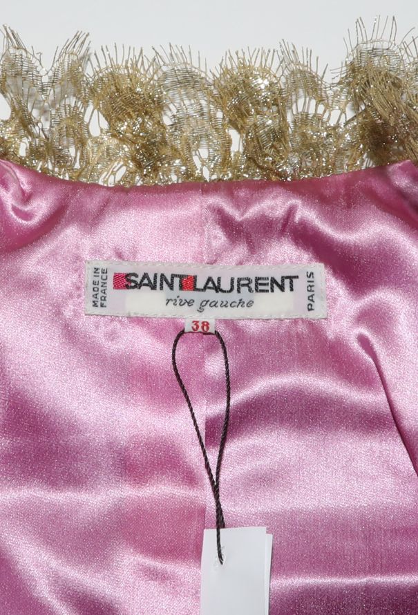 Saint Laurent CAMPAIGN F/W 1987 Lace Bolero Jacket - 6