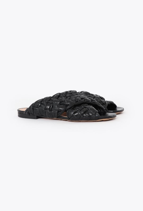 Bottega Veneta 2020 Braided Leather Sandals - 3