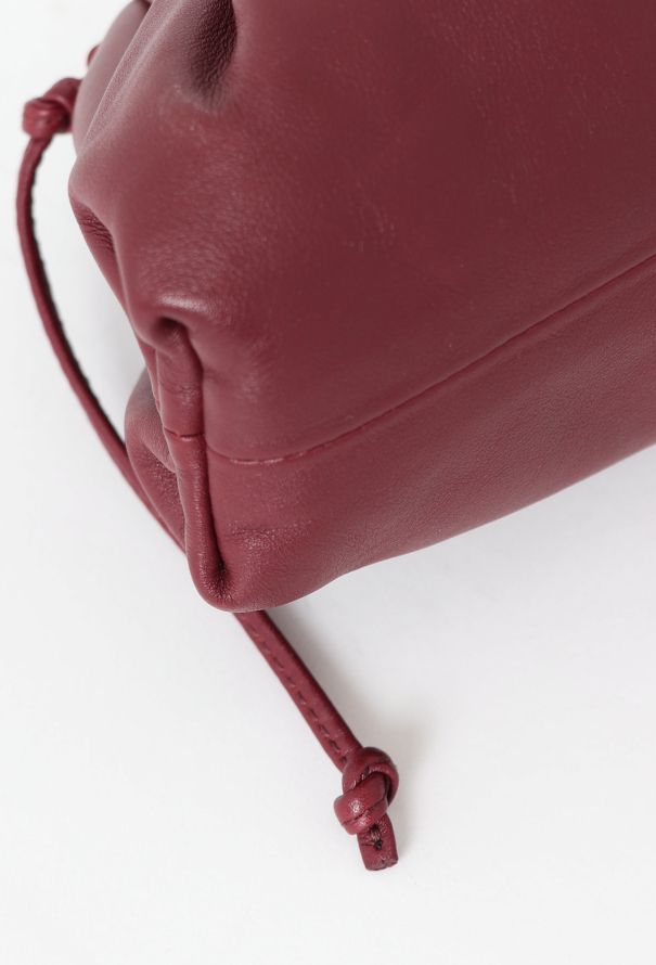Bottega Veneta Burgundy Mini The Pouch Bag - 8 Bottega Veneta Burgundy Mini The Pouch Bag - 8
