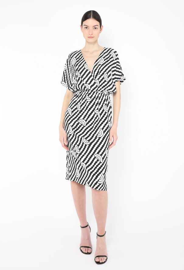Céline 2021 Geometric Bicolor Dress - 1