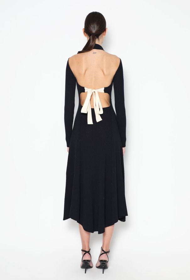 Céline F/W 2015 Open-Back Ribbed Dress - 3