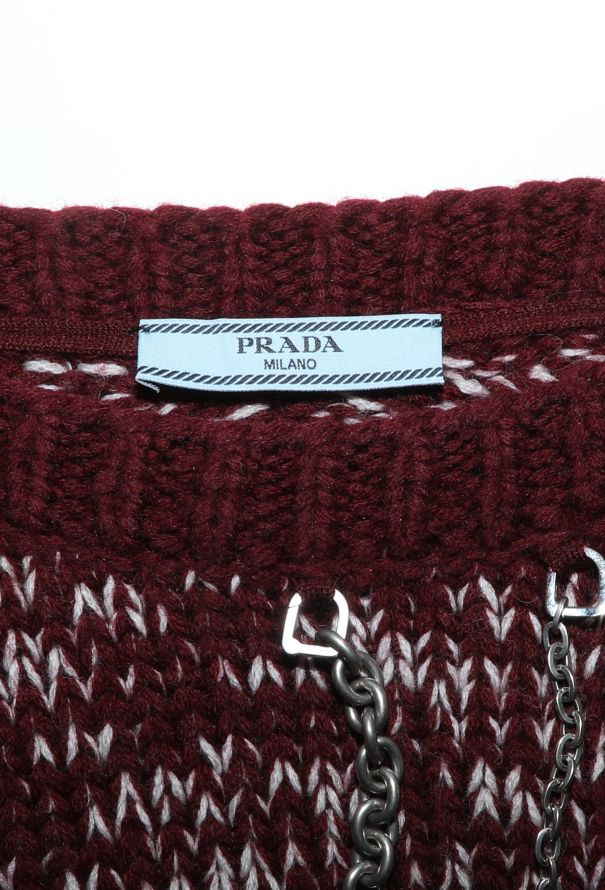 Prada F/W 2025 Charm Knit Sweater - 8