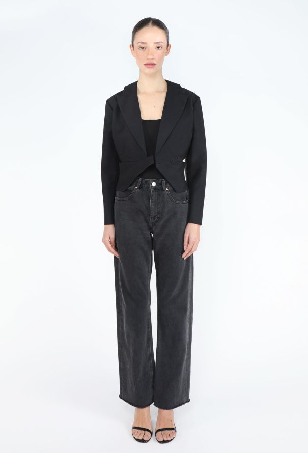 Dior Raf Simons S/S 2014 Cut-out Blazer - 4