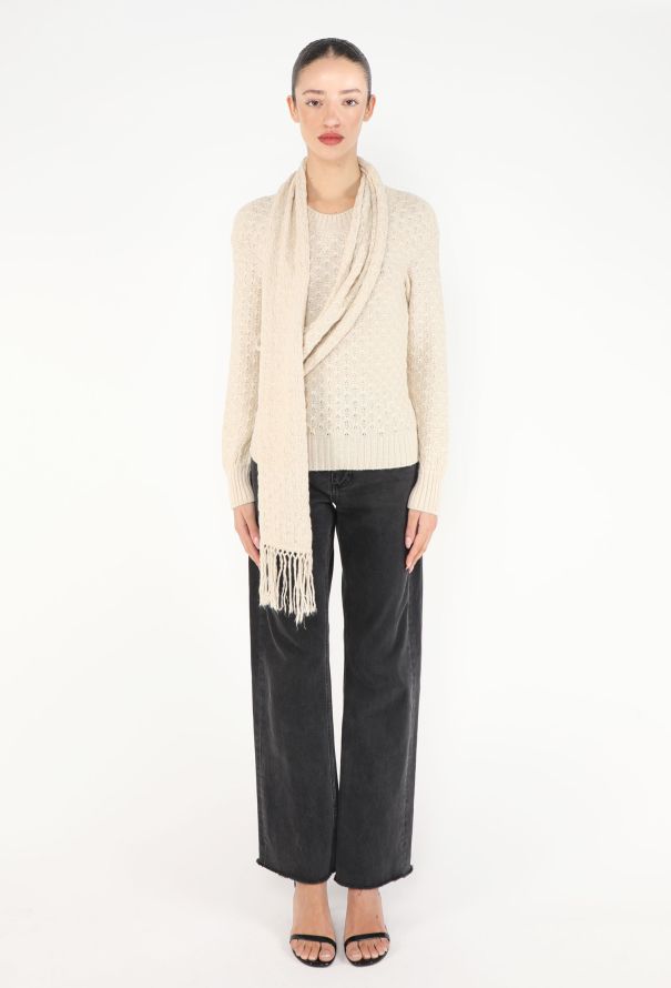 Chanel Pre-Fall 2012 Paris-Bombay Scarf Sweater - 3