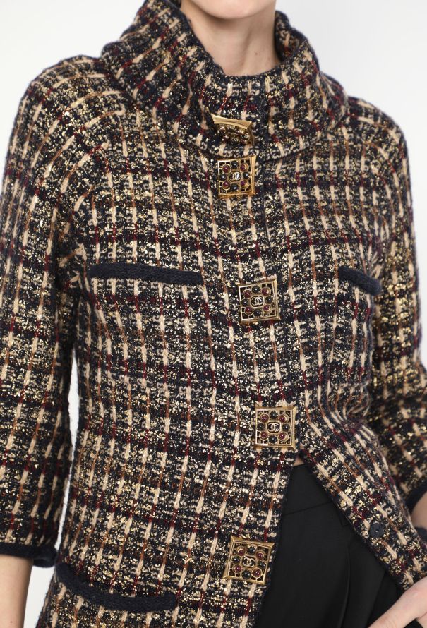 Chanel Pre-Fall 2011 Paris-Byzance Cashmere Cardigan - 3 Chanel Pre-Fall 2011 Paris-Byzance Cashmere Cardigan - 3