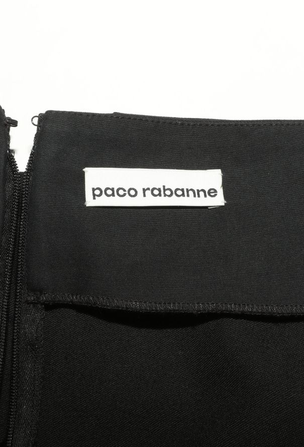 Paco Rabanne S/S 2017 Pleated Mini Skort - 5