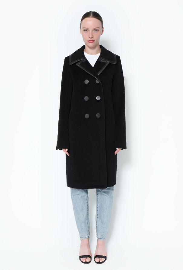 Louis Vuitton Authenticated Wool Coat
