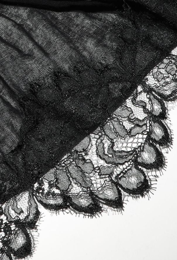 Saint Laurent S/S 1977 Chantilly Carmen Blouse - 8