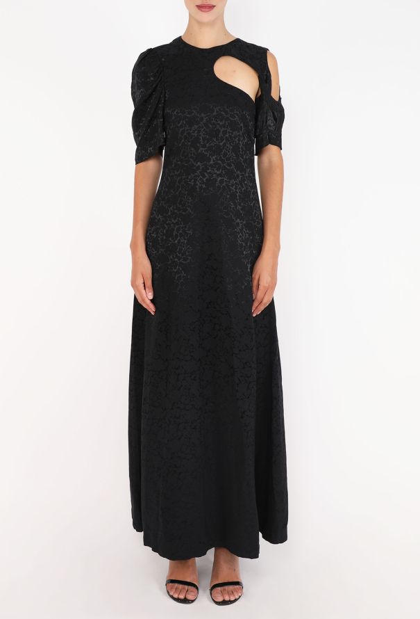 Céline Jacquard Cut-out Gown, Resort 2017 - 4