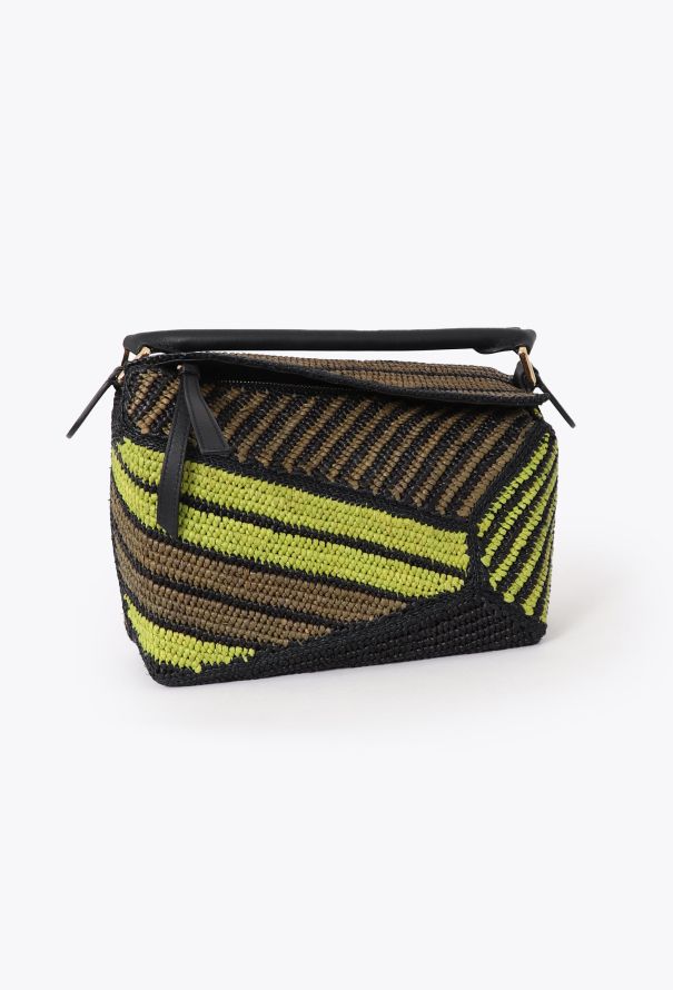 Loewe 2024 x Paula's Ibiza Small Raffia Puzzle Bag - 3 Loewe 2024 x Paula's Ibiza Small Raffia Puzzle Bag - 3