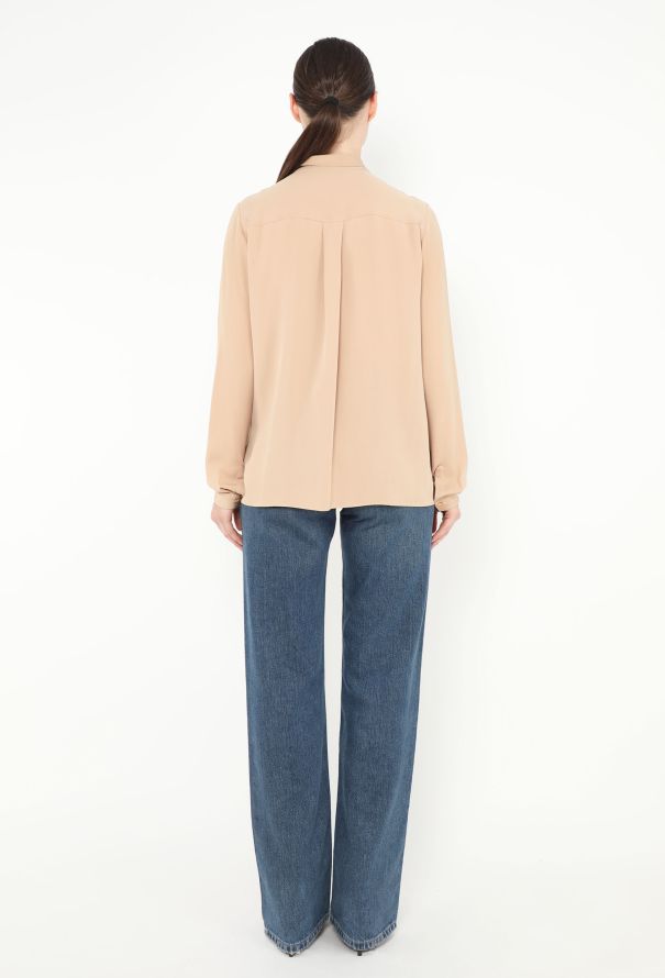 Céline Classic Silk Lavallière Blouse - 5 Céline Classic Silk Lavallière Blouse - 5