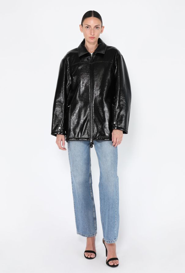 Courrèges Vinyl Oversized Jacket, F/W 2025 - 4
