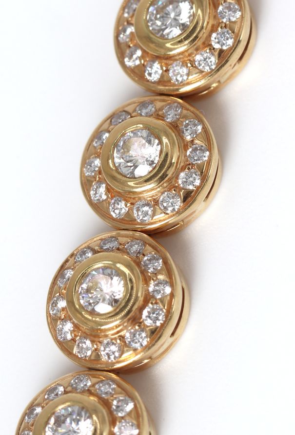 Mellerio 18k Gold & 6.37 Carats Diamond Giverny Bracelet - 7 Mellerio 18k Gold & 6.37 Carats Diamond Giverny Bracelet - 7