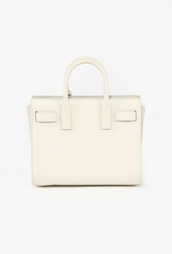 Saint Laurent Leather Nano Sac de Jour - 6