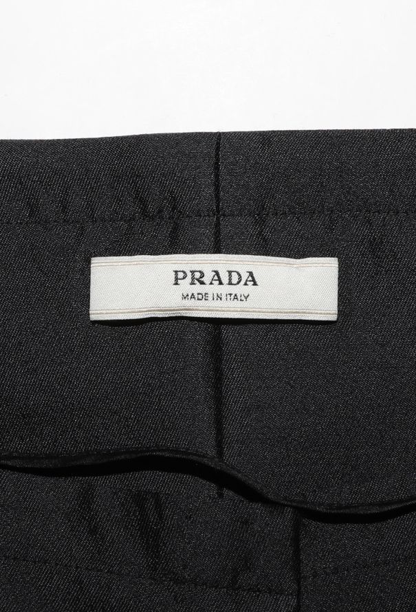 Prada Silk Faille Cutaway Coat, 2006 - 8