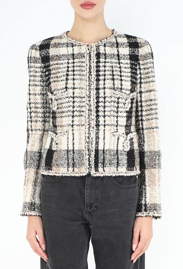 Chanel Rare 2004 Iridescent Tweed Jacket - 1