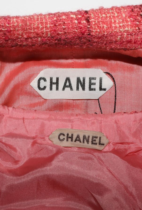 Chanel HAUTE COUTURE S/S 1976 Pleated Tweed Ensemble - 12