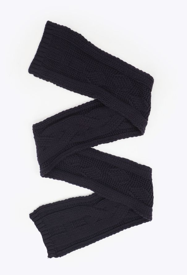 Hermès Scottish Cashmere Cableknit Scarf - 2 Hermès Scottish Cashmere Cableknit Scarf - 2