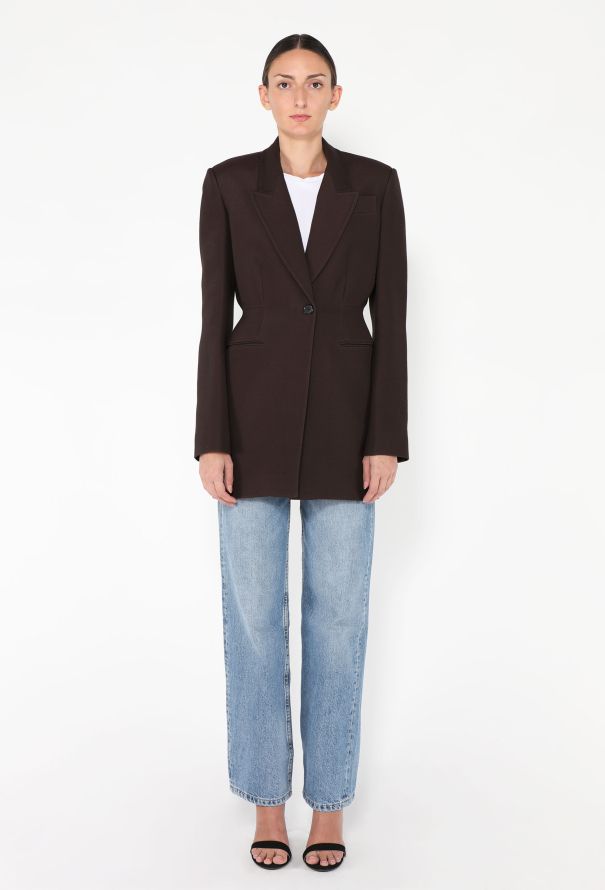 Khaite 2024 The Beckett Cinched Blazer - 2 Khaite 2024 The Beckett Cinched Blazer - 2
