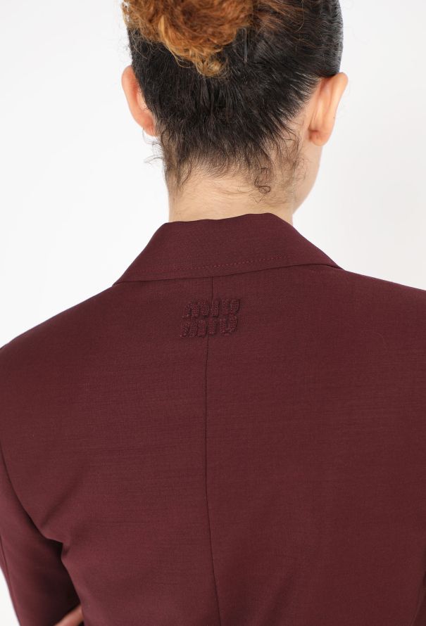 Miu Miu S/S 2025 Mohair Blazer - 8 Miu Miu S/S 2025 Mohair Blazer - 8