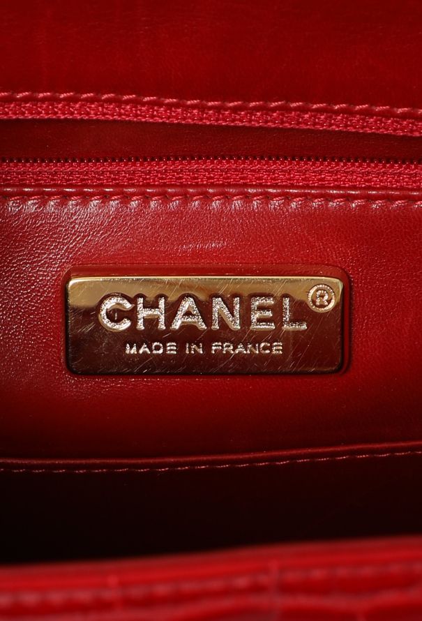 Chanel Jumbo Timeless Bag in Red Alligator – Bespoke Order - 13 Chanel Jumbo Timeless Bag in Red Alligator – Bespoke Order - 13