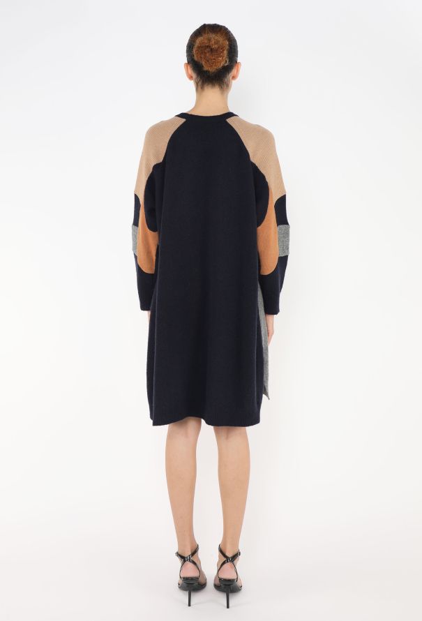 Céline Pre-Fall 2010 Colorblock Knit Dress - 6