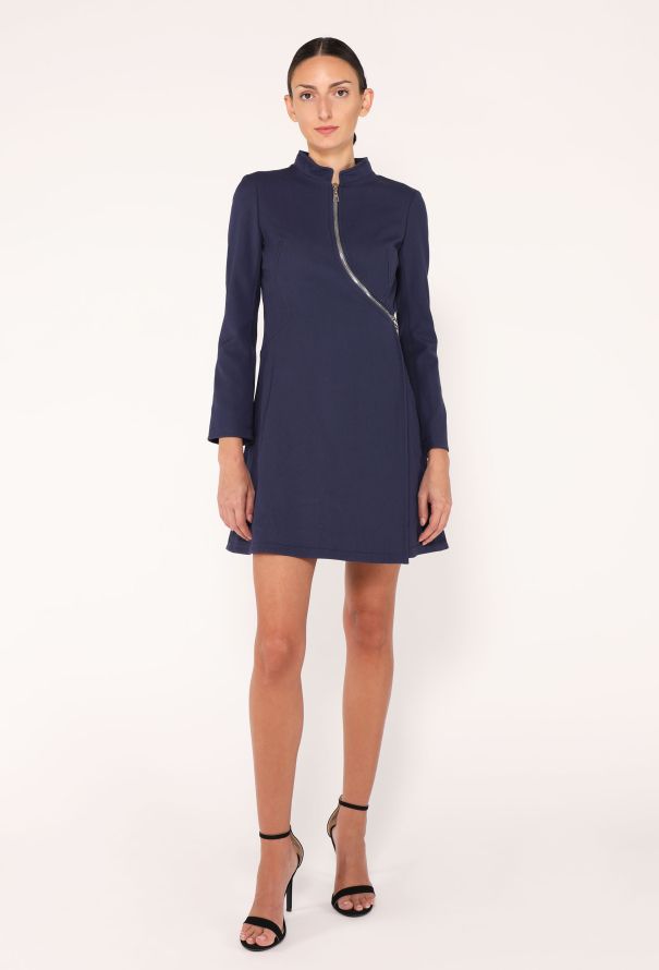 Louis Vuitton 2015 Asymmetrical Zip Mod Dress - 1