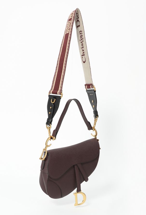 Christian Dior Amarante Medium Saddle Bag - 2