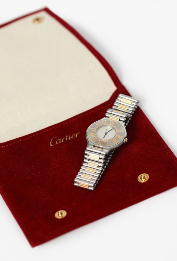Cartier Vintage Steel Must 21 Watch - 4