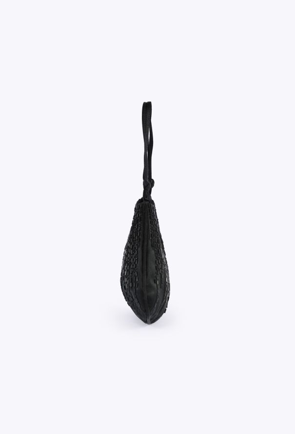 Prada Silk Beaded Evening Bag, 1990s - 3