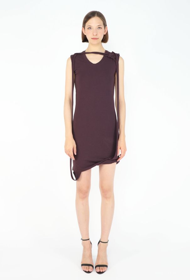 Helmut Lang Iconic S/S 2004 Distressed Tank Dress - 4
