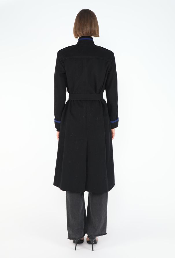 Saint Laurent 1976 Belted Military Coat - 7