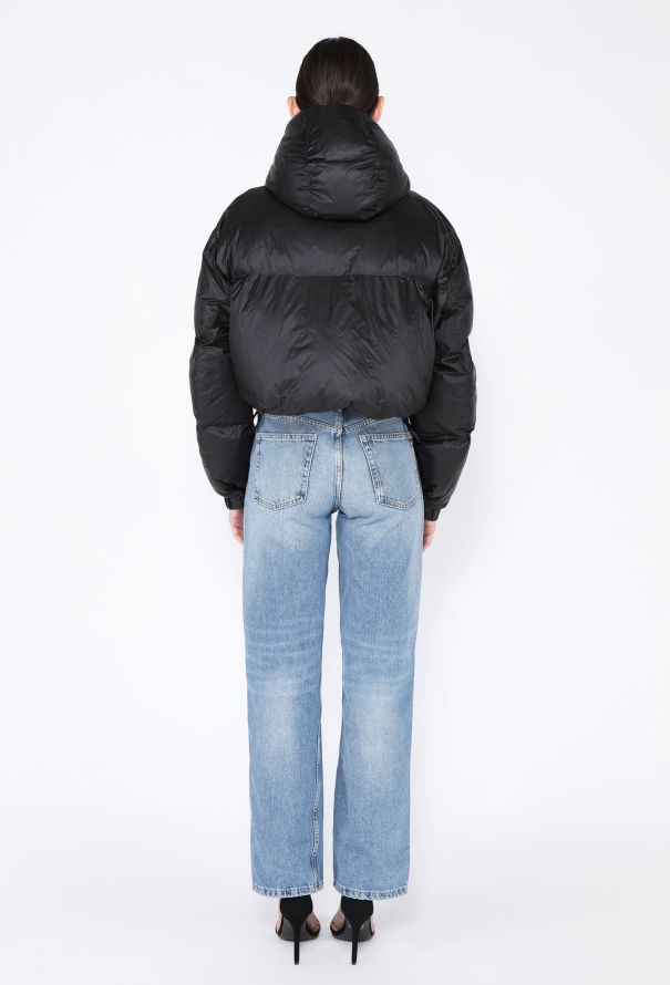 Sacai 2023 Hooded Cropped Puffer Coat - 6