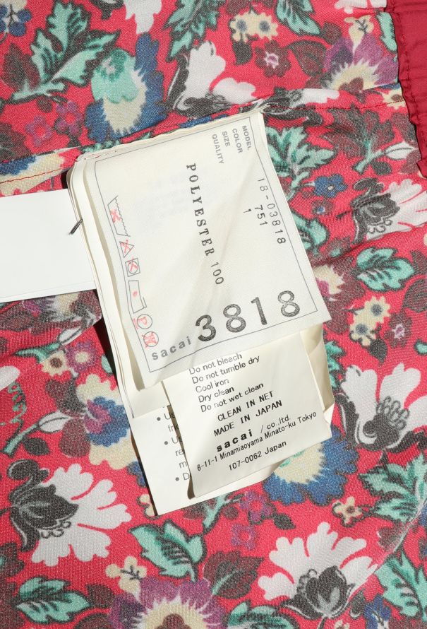 Sacai S/S 2018 Chiffon Wrap Skirt - 6 Sacai S/S 2018 Chiffon Wrap Skirt - 6