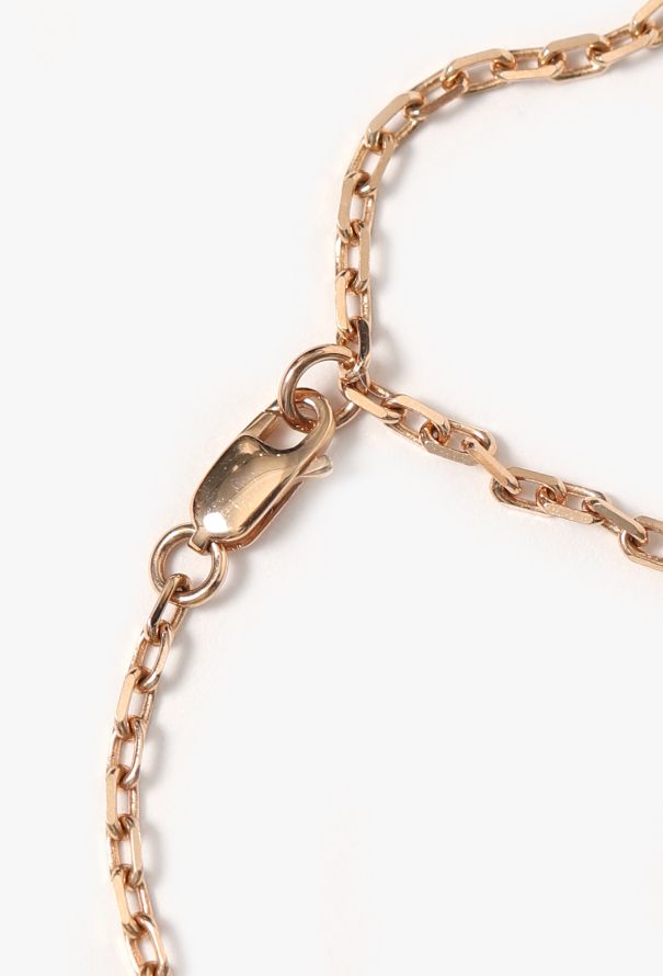 Repossi 18k Rose Gold & Diamond Serti Inversé Necklace - 5 Repossi 18k Rose Gold & Diamond Serti Inversé Necklace - 5