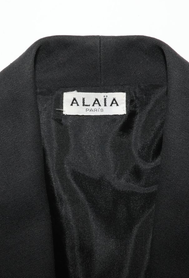 Alaïa RARE 1984 Cinched Wasp Blazer - 6