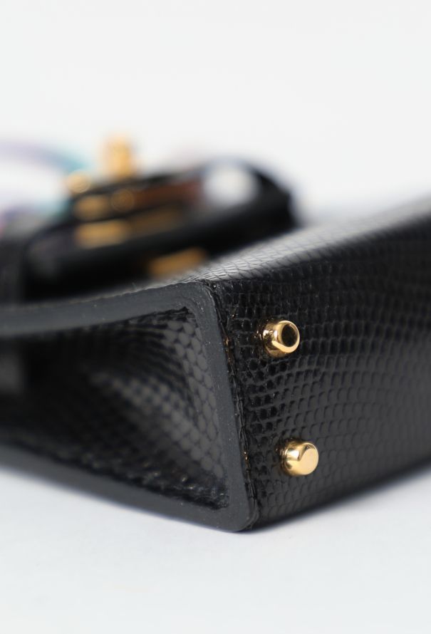 Hermès Lizard Kelly Twilly Bag Charm - 12