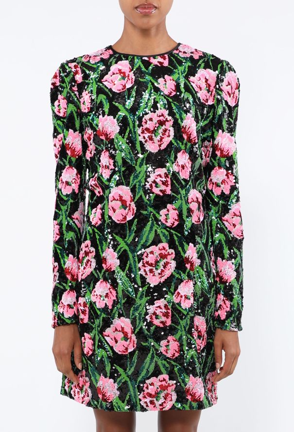 Dolce & Gabbana Tulip Sequined Dress, S/S 2022 - 4