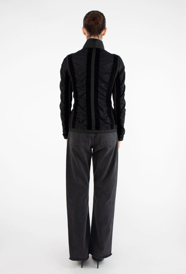 Saint Laurent Campaign F/W 2002 Ruched Ribbon Jacket - 7