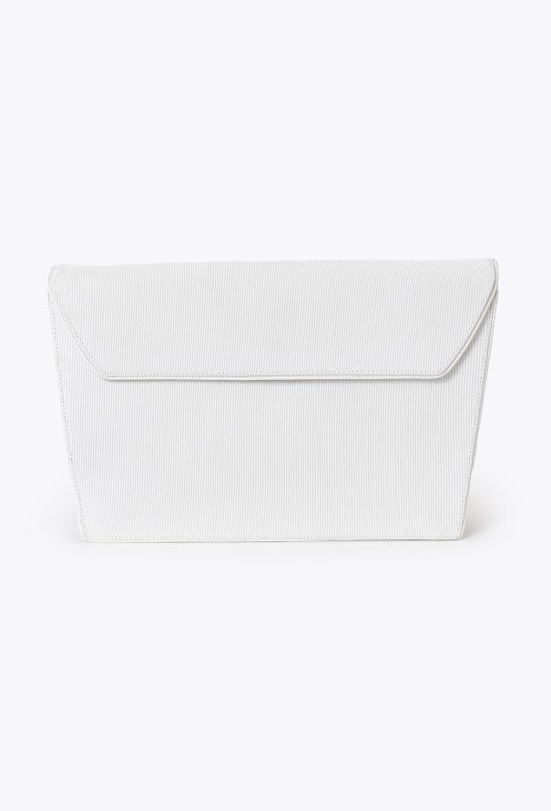 Saint Laurent '80 White Canvas Bag - 2