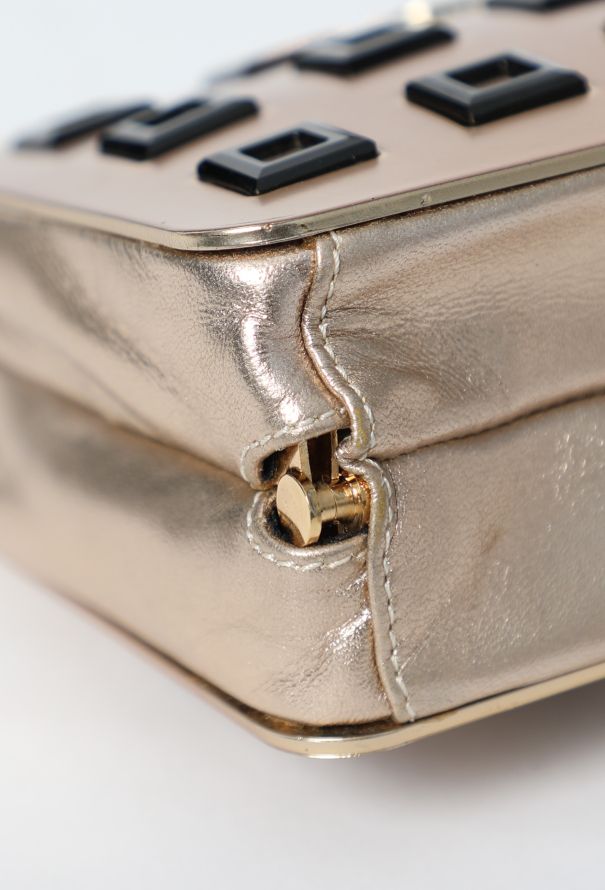 Chanel 2006 Metallic Minaudière Clutch - 10