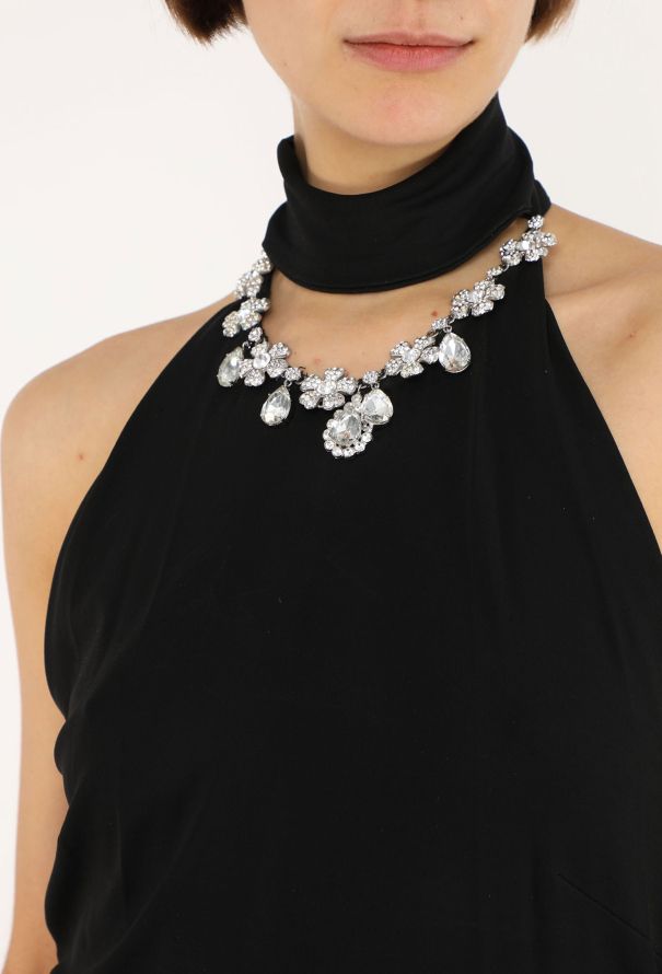 Dolce & Gabbana Strass Collier Halter Top, 2001 - 2