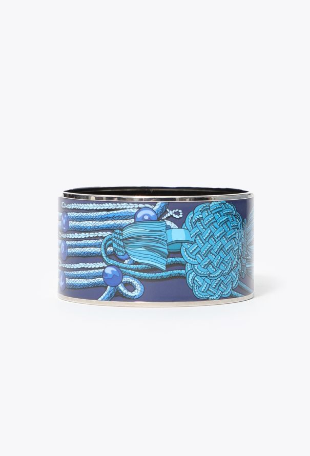 Hermès 'Brandebourg' Enamel Cuff - 1