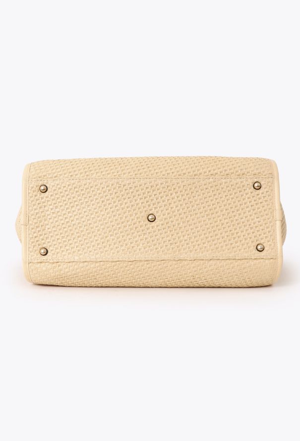 Chanel Raffia Medium Deauville Tote Bag - 6 Chanel Raffia Medium Deauville Tote Bag - 6